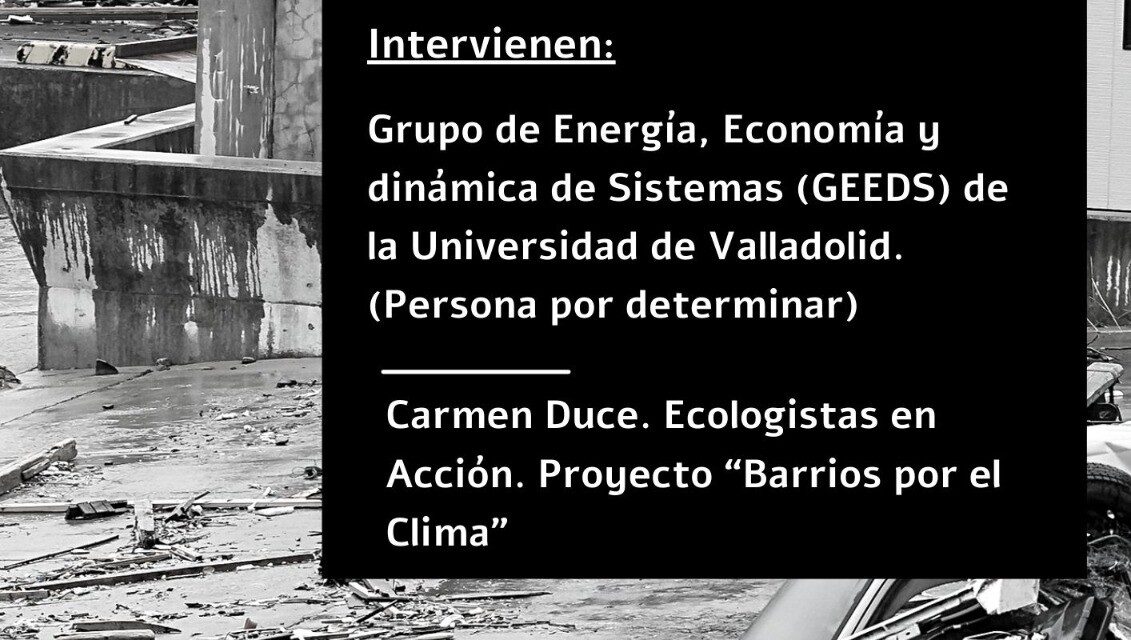 XI Foro Vecinal: ¿Están preparados nuestros barrios para el cambio climático?